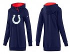 Women Indianapolis Colts Logo Pullover Hoodie-051