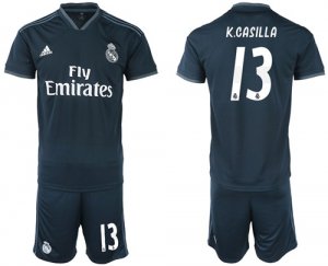 2018-19 Real Madrid 13 K.CASILLA Away Soccer Jersey