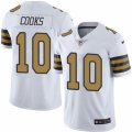 Mens Nike New Orleans Saints #10 Brandin Cooks Limited White Rush NFL Jersey