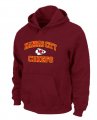 Kansas City Chiefs Heart & Soul Pullover Hoodie Red