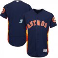 Astros Navy 2017 Spring Training Mens Customized Flexbase Jersey