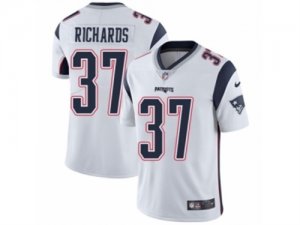 Mens Nike New England Patriots #37 Jordan Richards Vapor Untouchable Limited White NFL Jersey