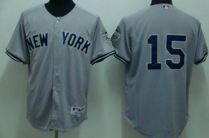 mlb new york yankees #15 munson grey(2009 logo)