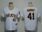 MLB Pittsburgh Pirates #41 Doumit White[Cool Base]