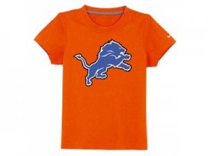 nike detroit lions sideline legend authentic logo youth T-Shirt orange