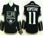 Youth nhl jerseys los angeles kings #11 kopitar black[patch A]