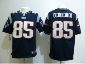 Nike new england patriots #85 ochocinco blue Game Jerseys