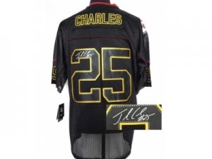 Nike jerseys kansas city chiefs #25 charles black[Elite lights out signature]