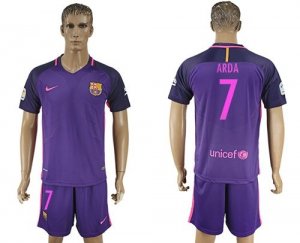 Barcelona #7 Arda Away Soccer Club Jersey