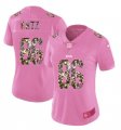 Nike Eagles #86 Zach Ertz Pink Camo Fashion Women Limited Jersey