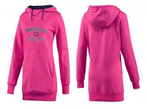 Women Indianapolis Colts Logo Pullover Hoodie-073