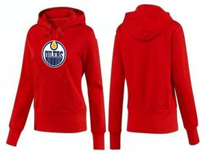 NHL Women Edmonton Oilers Logo Pullover Hoodie 26