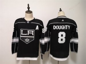 Kings #8 Drew Doughty Black Women Adidas Jersey