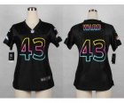 Nike women jerseys denver broncos #43 ward black[nike fashion]