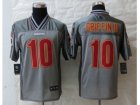 Nike Washington Red Skins #10 Griffin III Grey Jerseys(Vapor Elite)