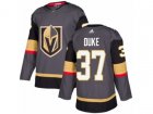 Youth Adidas Vegas Golden Knights #37 Reid Duke Authentic Gray Home NHL Jersey