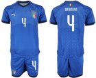 2018-19 Italy 4 DARMIAN Home Soccer Jersey