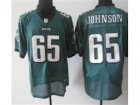 Nike NFL Philadelphia Eagles #65 Lane Johnson Green Jerseys(Elite)