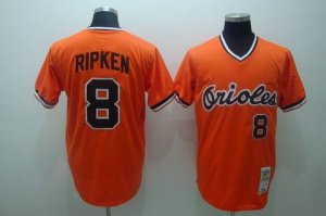 mlb baltimore orioles #8 ripken m&n orange