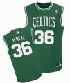 nba Boston Celtics #36 Shaquille O Neal New Road green