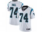 Mens Nike Carolina Panthers #74 Daeshon Hall Vapor Untouchable Limited White NFL Jersey