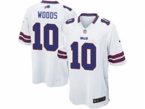 Nike Buffalo Bills #10 Robert Woods White jerseys[Game]