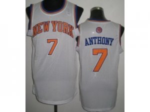 nba New York Knicks #7 Carmelo Anthony white Jerseys[Revolution 30]