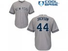 Youth New York Yankees #44 Reggie Jackson Grey Cool Base Stitched MLB Jersey