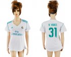 2017-18 Real Madrid 31 R.YANEZ Home Women Soccer Jersey