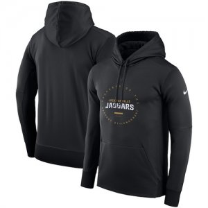 Jacksonville Jaguars Nike Sideline Property Of Wordmark Logo Performance Pullover