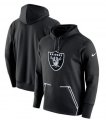 Oakland Raiders Nike Champ Drive Vapor Speed Pullover Hoodie Black