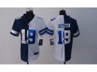 Nike Women Dallas cowboys #19 Miles Austin white-blue jerseys[Elite split]