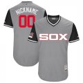 Red Sox Gray 2018 Players Weekend Authentic Mens Custom Jersey