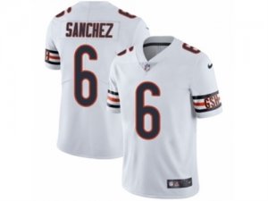 Mens Nike Chicago Bears #6 Mark Sanchez Vapor Untouchable Limited White NFL Jersey