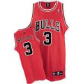 NBA Chicago Bulls #3 Ben Wallace red