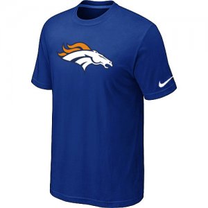 Denver Broncos Sideline Legend Authentic Logo T-Shirt Blue