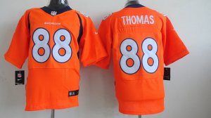 Nike NFL Denver Broncos #88 Demaryius Thomas orange Jerseys(2013 Elite)