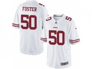 Nike San Francisco 49ers #50 Reuben Foster Limited White NFL Jersey