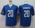 Nike Lions #20 Barry Sanders Blue Vapor Untouchable Limited Jersey