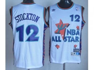 nba 95 all star #12 stockton white