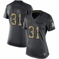 Women's Nike New Orleans Saints #31 Jairus Byrd Limited Black 2016 Salute to Service NFL Jersey