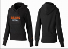 Women Chicago bears Logo Pullover Hoodie-103