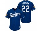 Mens Los Angeles Dodgers #22 Clayton Kershaw 2017 Spring Training Cool Base Stitched MLB Jersey