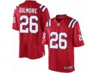 Mens Nike New England Patriots #26 Stephon Gilmore Limited Red Alternate NFL Jersey