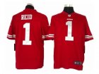 Nike jerseys san francisco 49ers #1 reid red[Limited