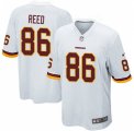 Men's Nike Washington Redskins #86 Jordan Reed Game White NFL Jersey