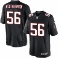 Mens Nike Atlanta Falcons #56 Sean Weatherspoon Limited Black Alternate NFL Jersey