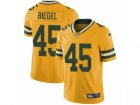 Mens Nike Green Bay Packers #45 Vince Biegel Limited Gold Rush NFL Jersey