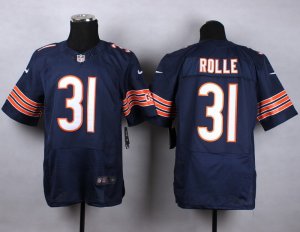 Nike Chicago Bears #31 Antrel Rolle Blue Jerseys(Elite)