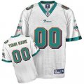 Customized Miami Dolphins Jersey Eqt White Football